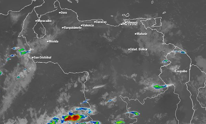 El estado del tiempo en Venezuela este miércoles #16Ene, según Inameh