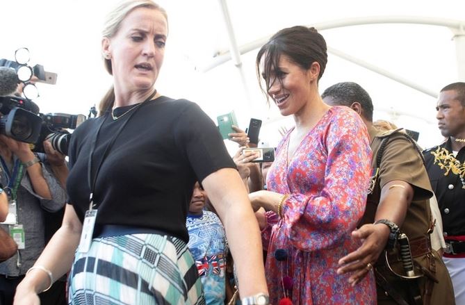 Inesperadamente, renunció la mujer guardespaldas que protegía a Meghan Markle