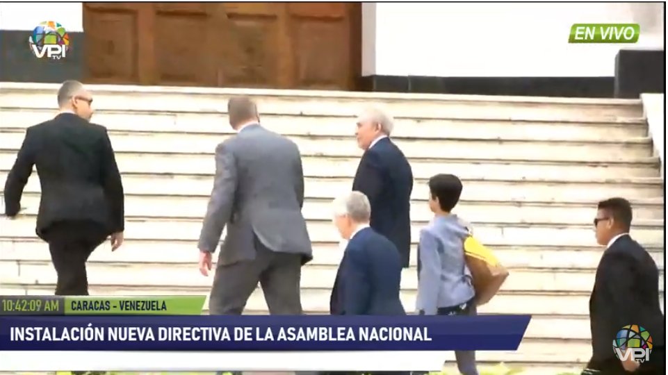 Encargado de Negocios de Estados Unidos llegó a la Asamblea Nacional #5Ene