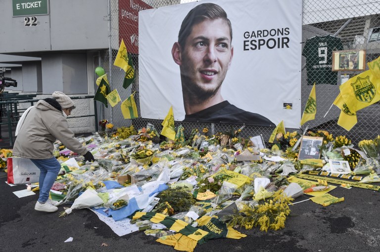 Encontraron el avión que llevaba al futbolista Emiliano Sala en el Canal de la Mancha