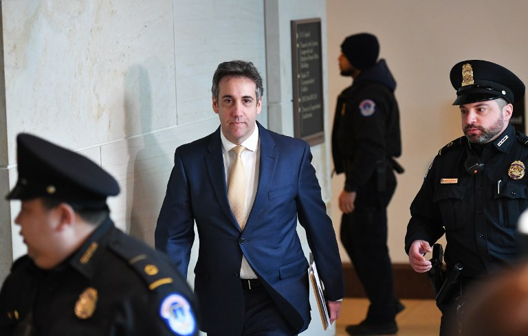 Michael Cohen continuará en marzo con su testimonio durante nueva audiencia en el Congreso