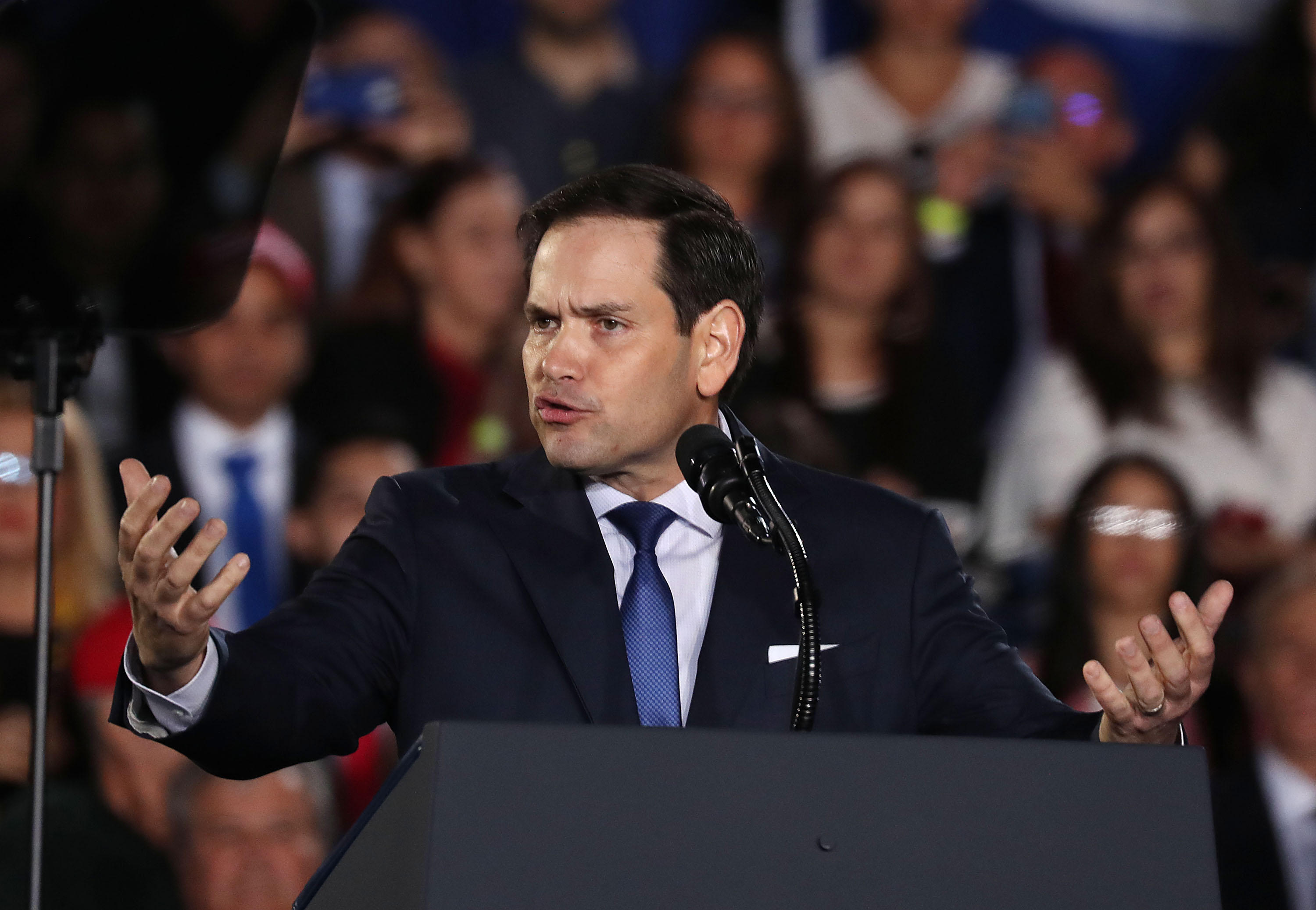 Marco Rubio: Maduro busca desviar la atención por el apagón militarizando más su círculo interno