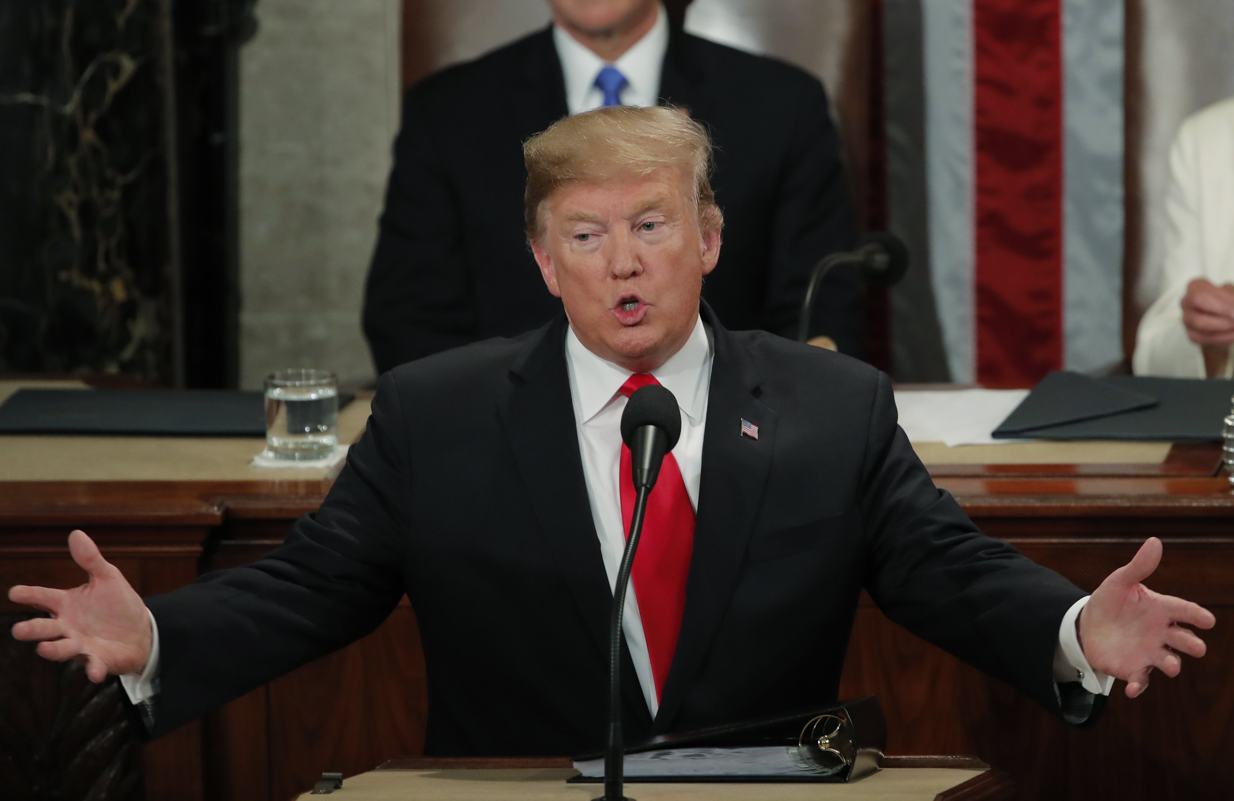 #EnVivo Donald Trump, pronuncia su discurso sobre el Estado de la Unión en el Capitolio en Washington