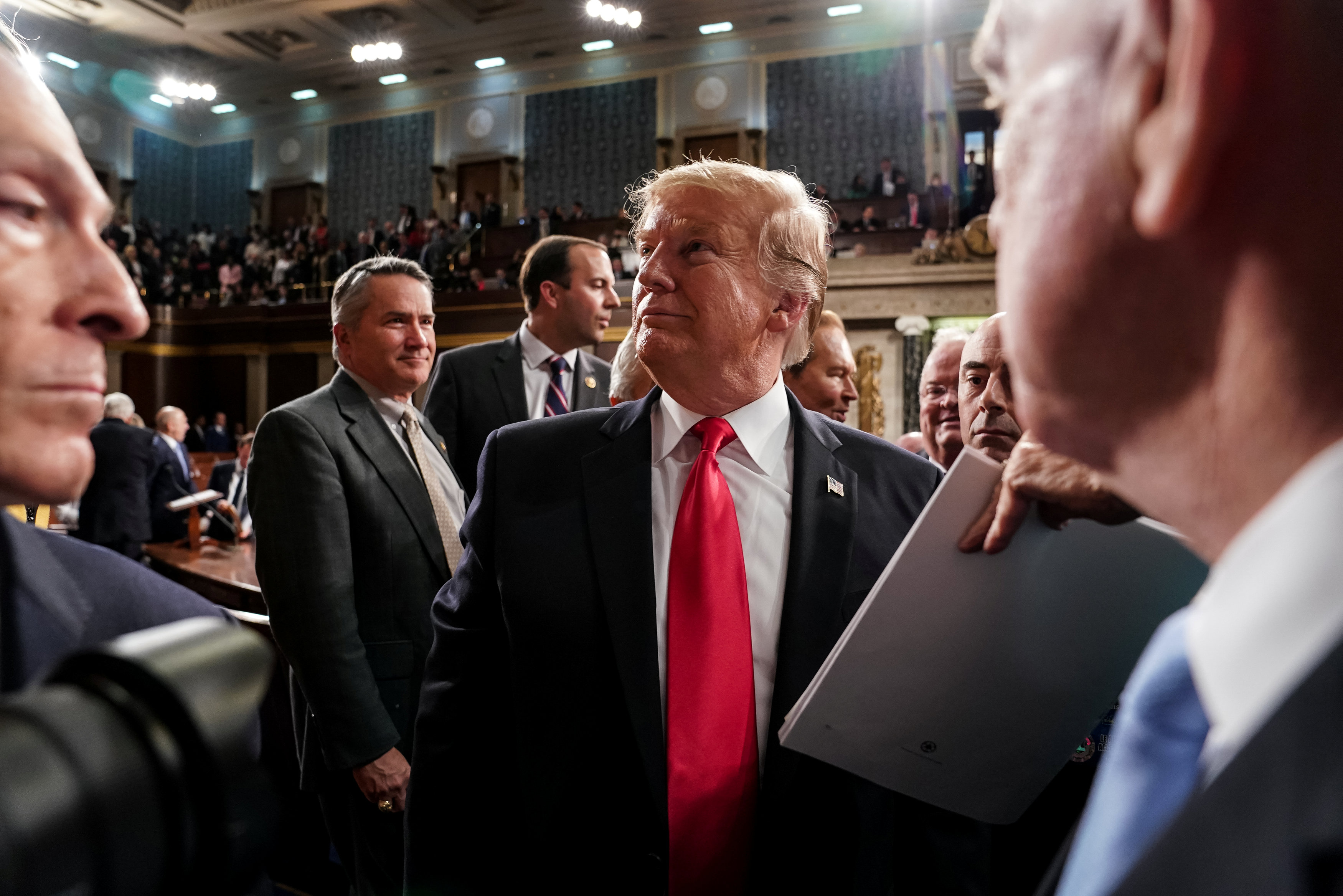 EN VIDEO: Los demócratas aplauden a Trump el reconocimiento a Juan Guaidó como presidente (e) de Venezuela