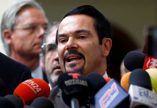 El embajador de Francia en Venezuela, Romain Nadal. Caracas, Venezuela, 19 de febrero de 2019. REUTERS / Marco Bello.