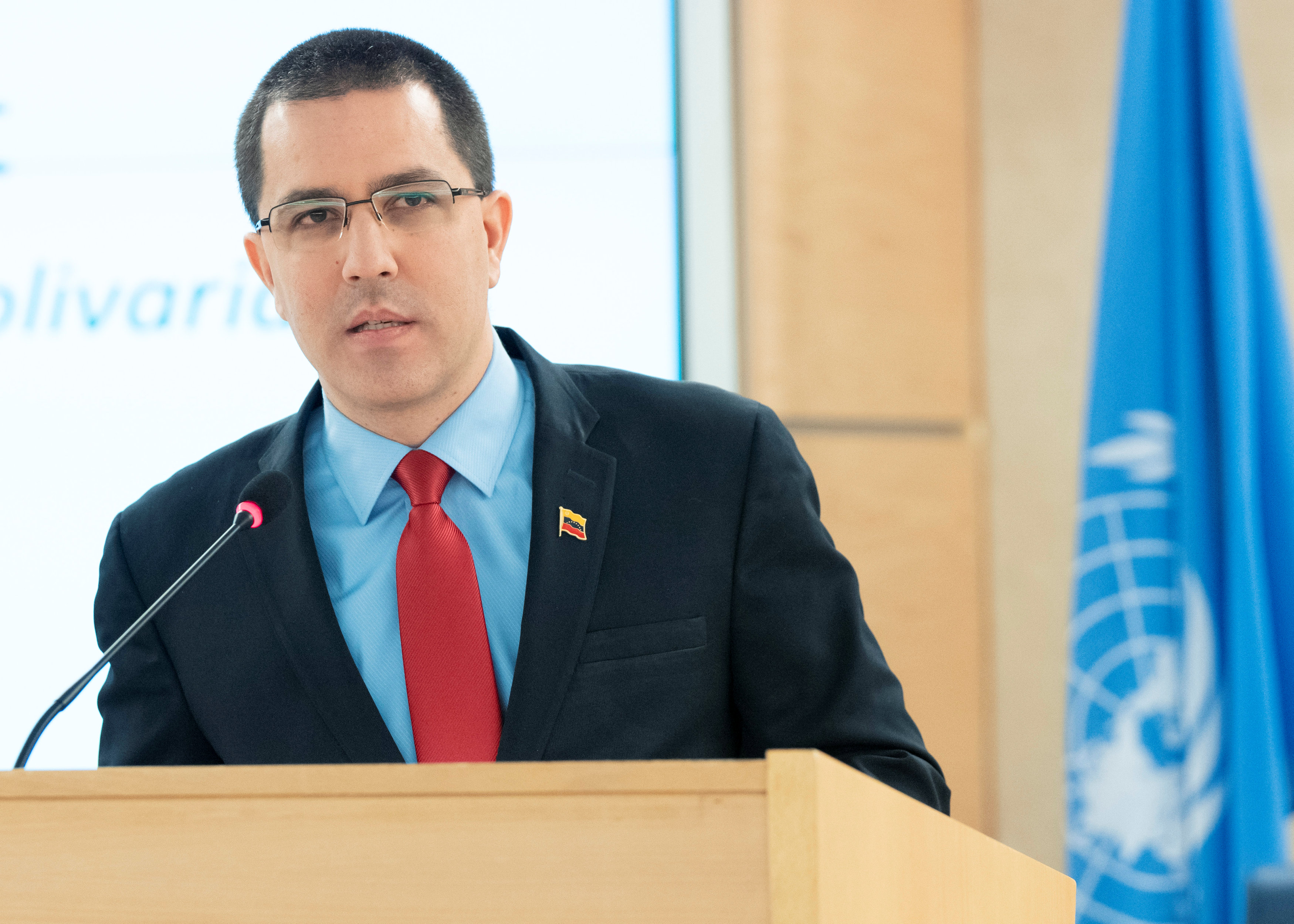 Desde otro ángulo: Así le hicieron el FO a Arreaza en la ONU cuando pretendía hablar de Derechos Humanos (VIDEO)