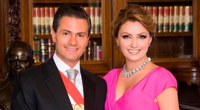 Enrique Peña Nieto y Angélica Rivera