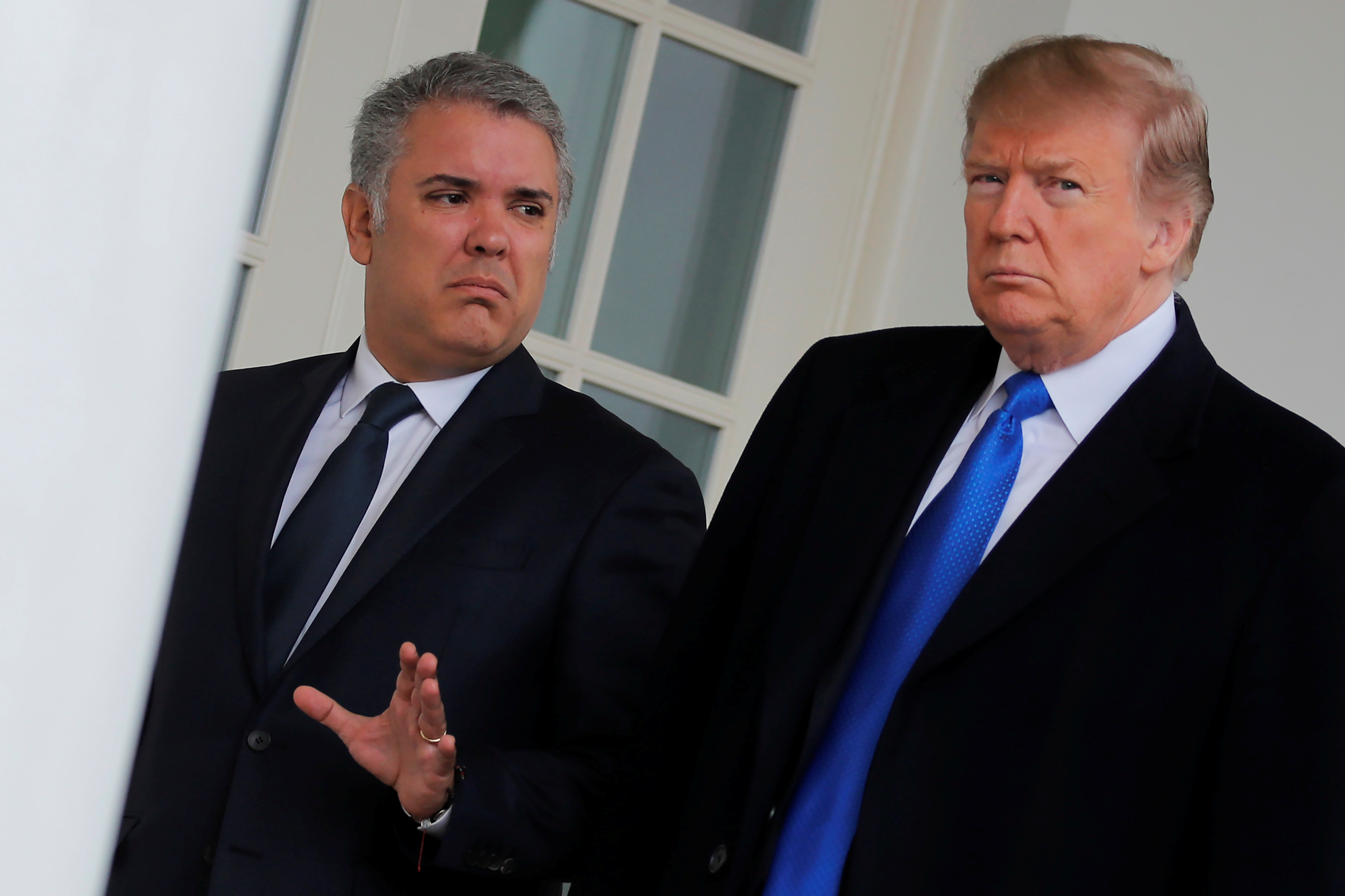 Iván Duque se solidarizó con Donald Trump y su esposa Melania luego que ambos dieran positivo por coronavirus