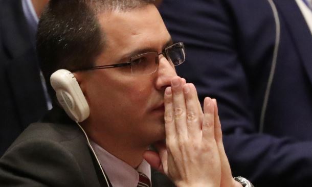 La lloradera de Arreaza tras la aprobación de Gustavo Tarre en la OEA (Comunicado)