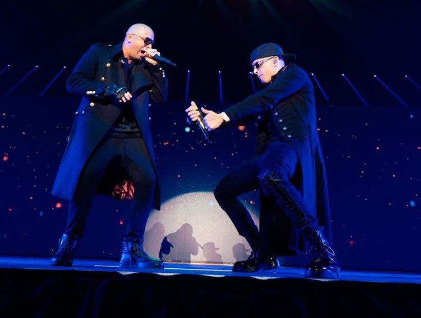 Wisin y Yandel repudian violencia del régimen de Maduro en su presentación en #Viña2019