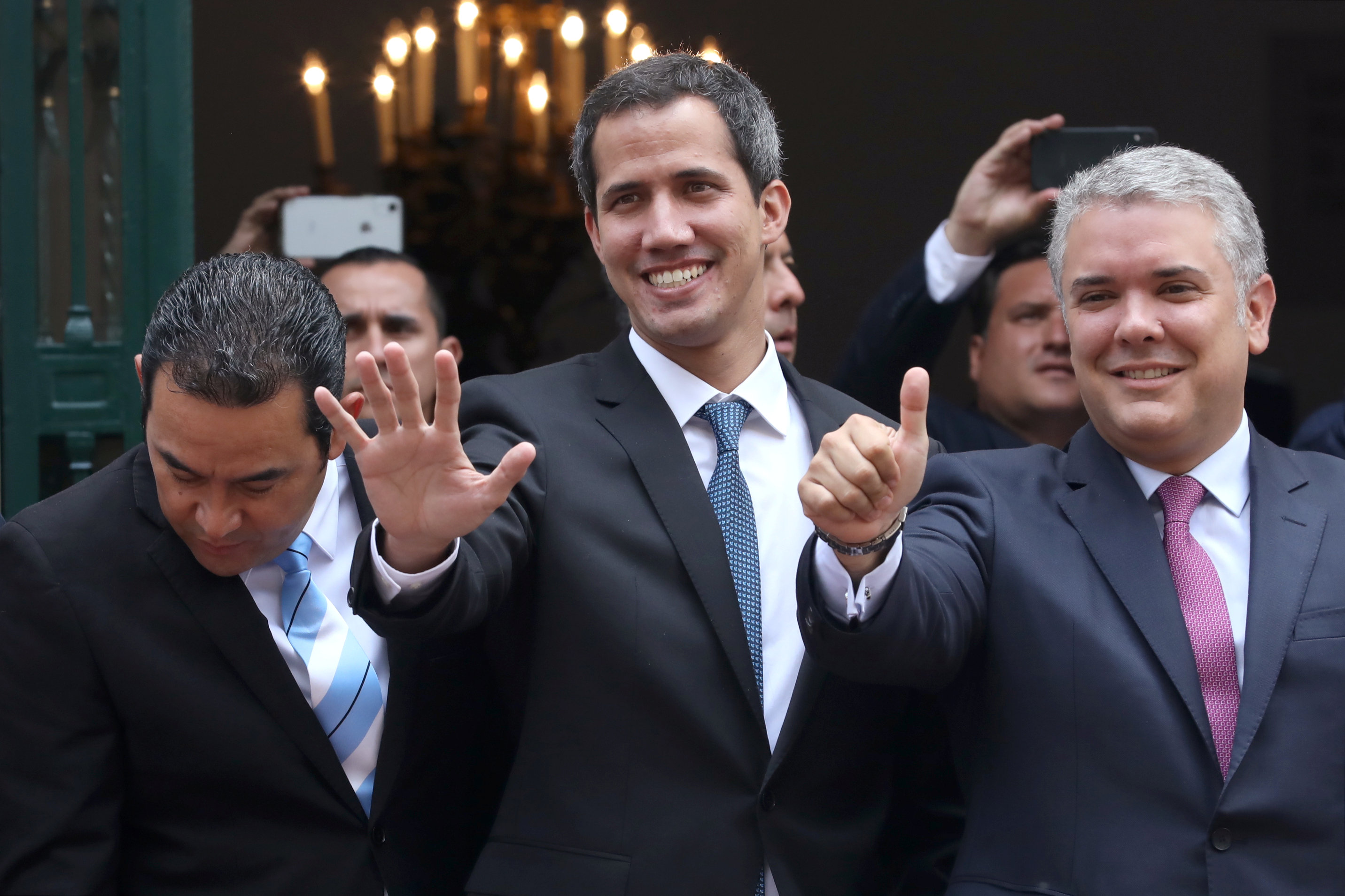 Guaidó agradece a Colombia gesto de solidaridad a niños de padres venezolanos