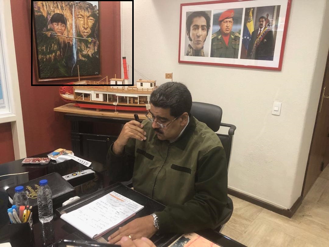 La foto SUSTO de Chávez en este video de Nicolás que te perturbará 