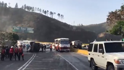 Dos personas fallecidas dejó accidente vial en Tazón este lunes #18Mar