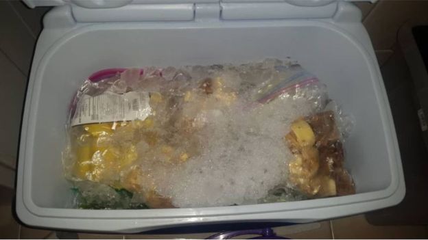 Ahora la odisea es encontrar hielo: Venezolanos deben tener dólares para que la comida no se pudra tras apagón