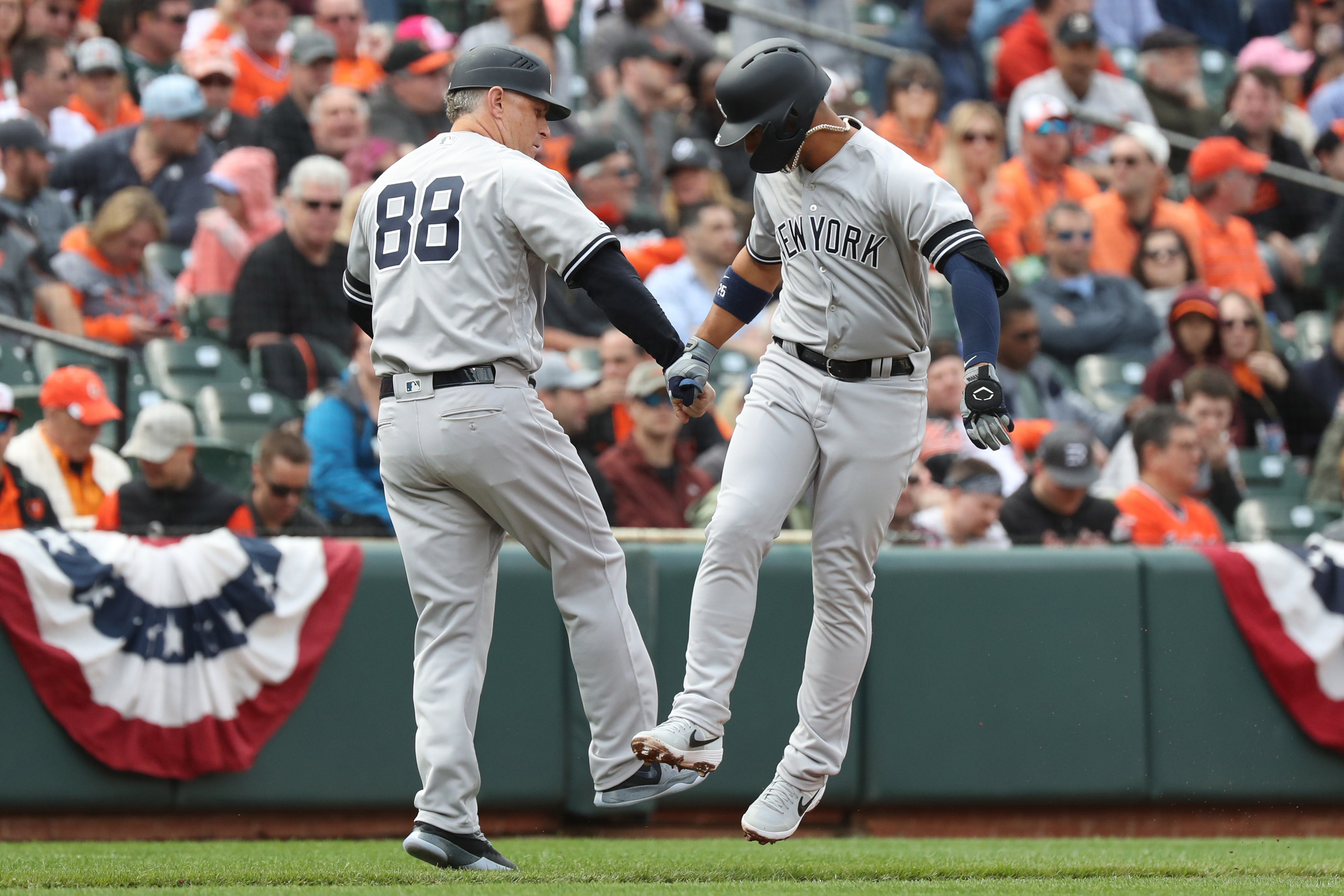 Venezolano Gleyber Torres igualó histórica marca en la victoria de los Yankees sobre Orioles