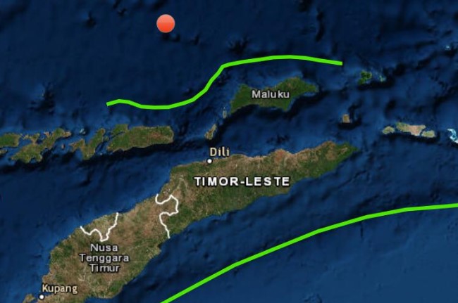 Sismo de 6,3 sacude isla cerca de Indonesia