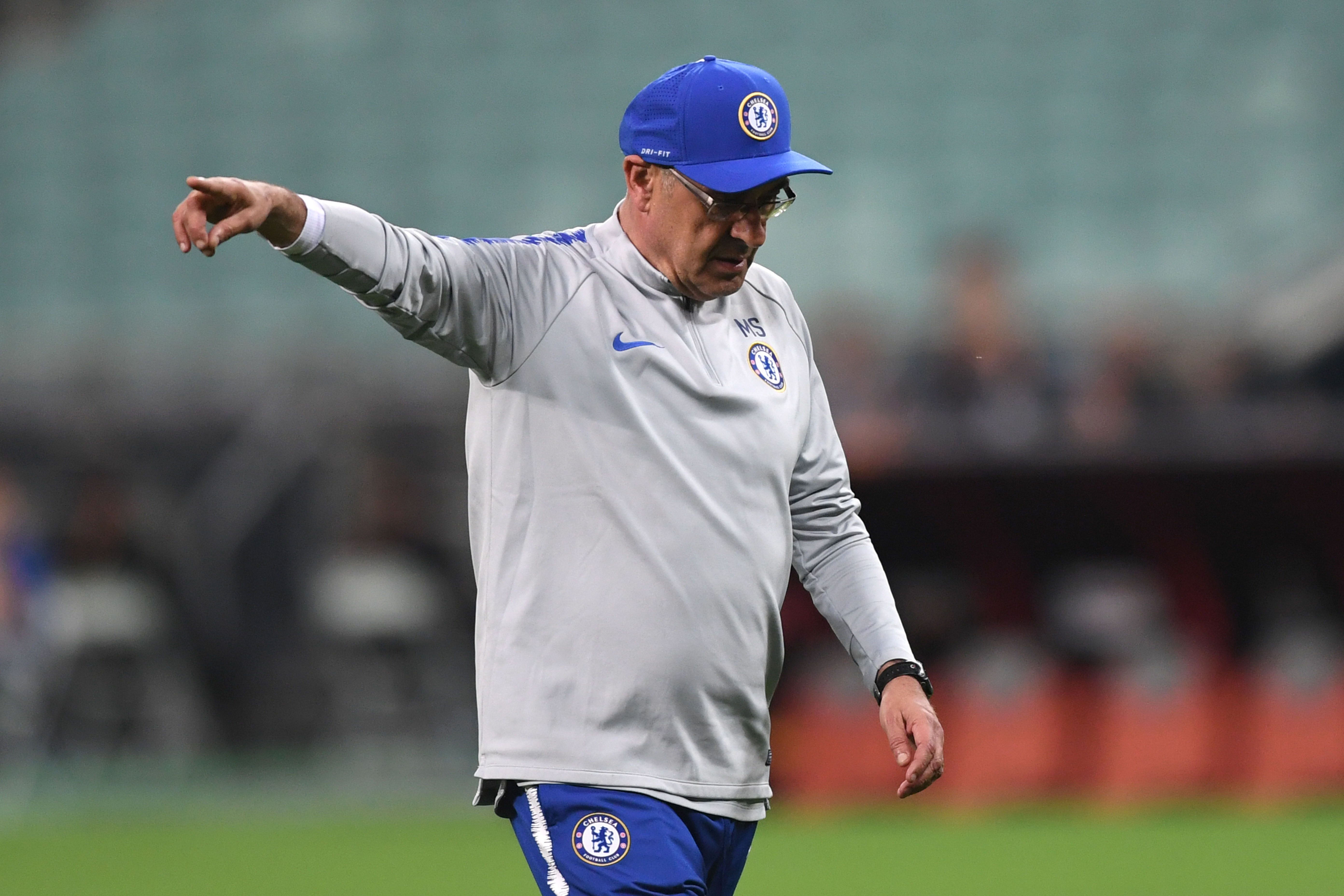 ¡Arde el Chelsea! Sarri abandonó molesto la práctica antes de la final de Europa League (Videos)