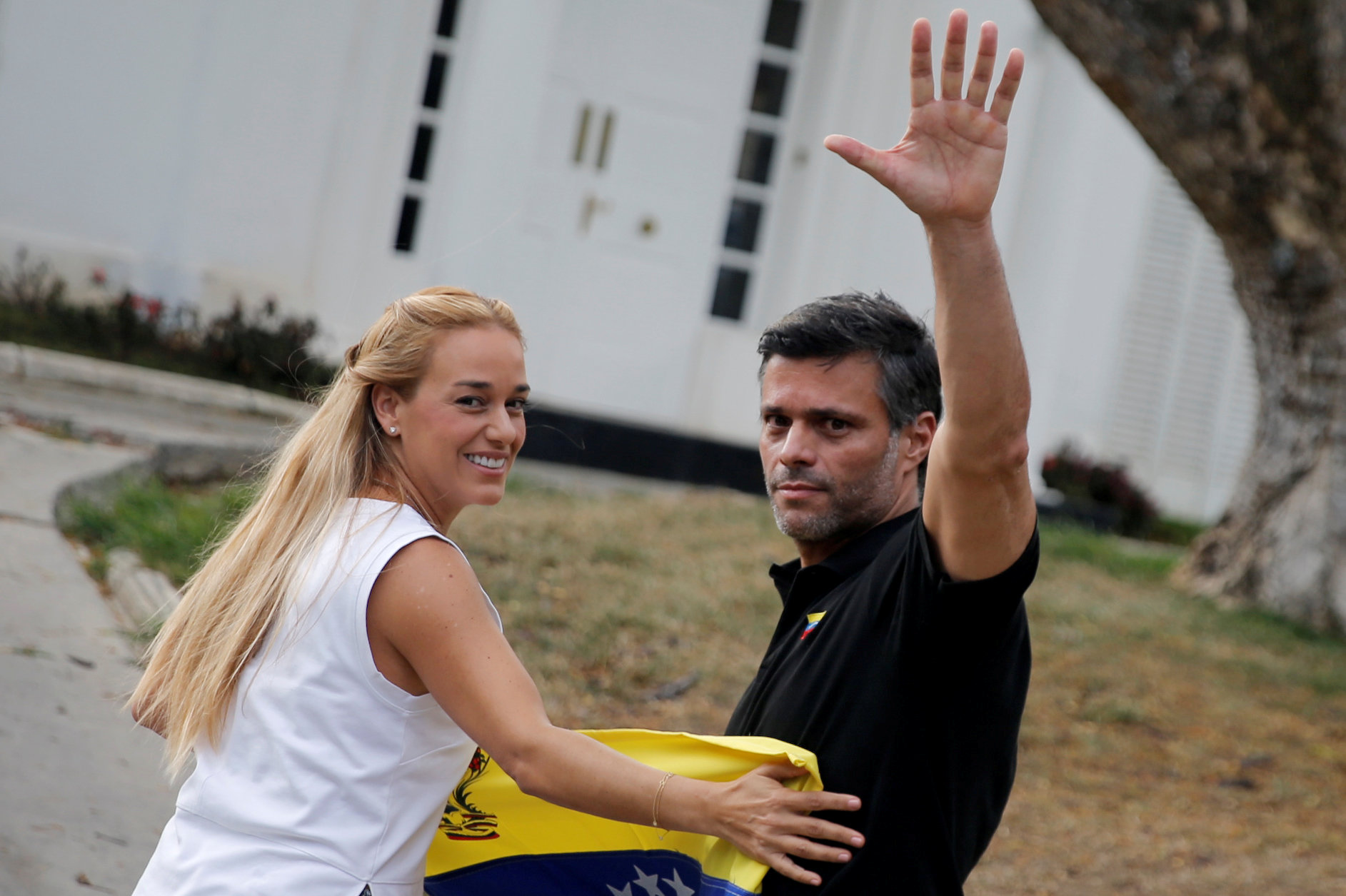 Lilian Tintori y su hija menor se encuentran en España