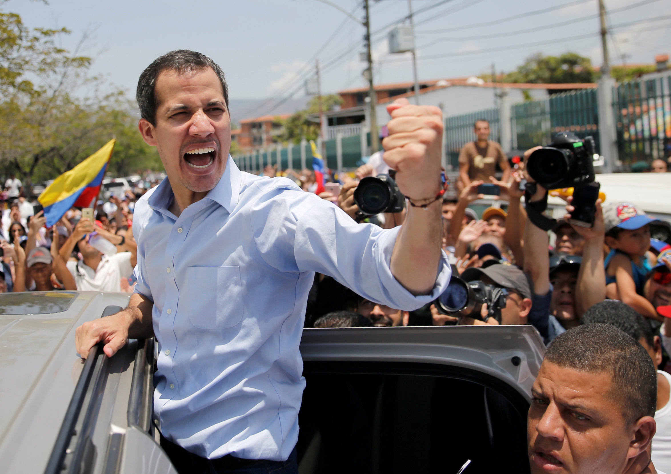 Juan Guaidó llegó al estado Mérida #13Jun (Video)