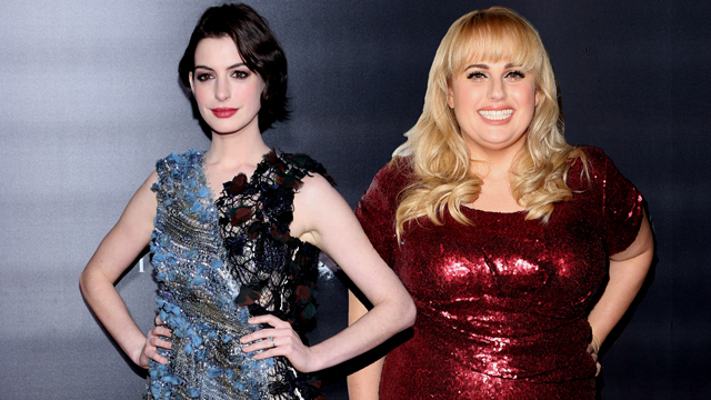 Anne Hathaway y Rebel Wilson