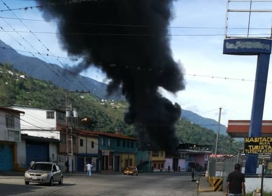 Reportan explosión en galpón del estado Mérida (FOTOS Y VIDEO)