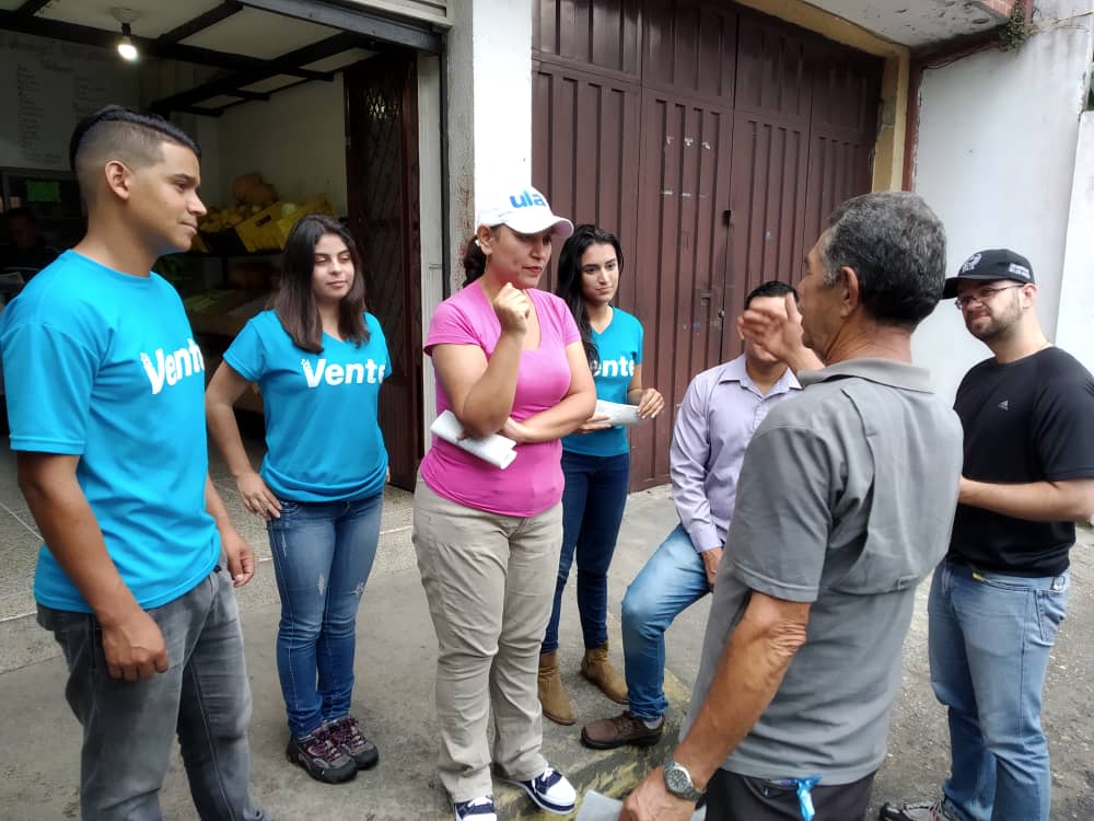 Vente Mérida recorrió sector La Hoyada de Milla en contacto ciudadano