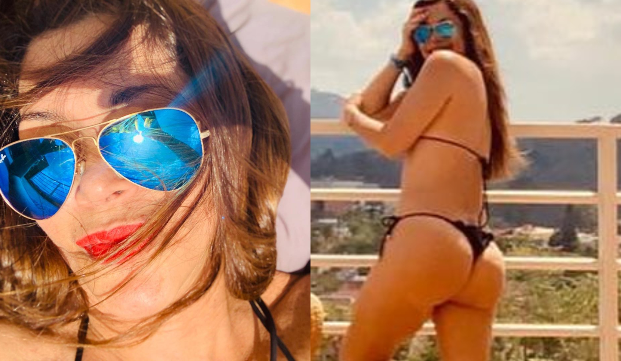 La foto de Gigi Zanchetta y su micro-bikini negro de la cual todo el mundo habla