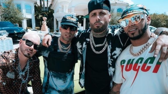 Nicky Jam, Anuel AA, J Balvin y Arcángel 