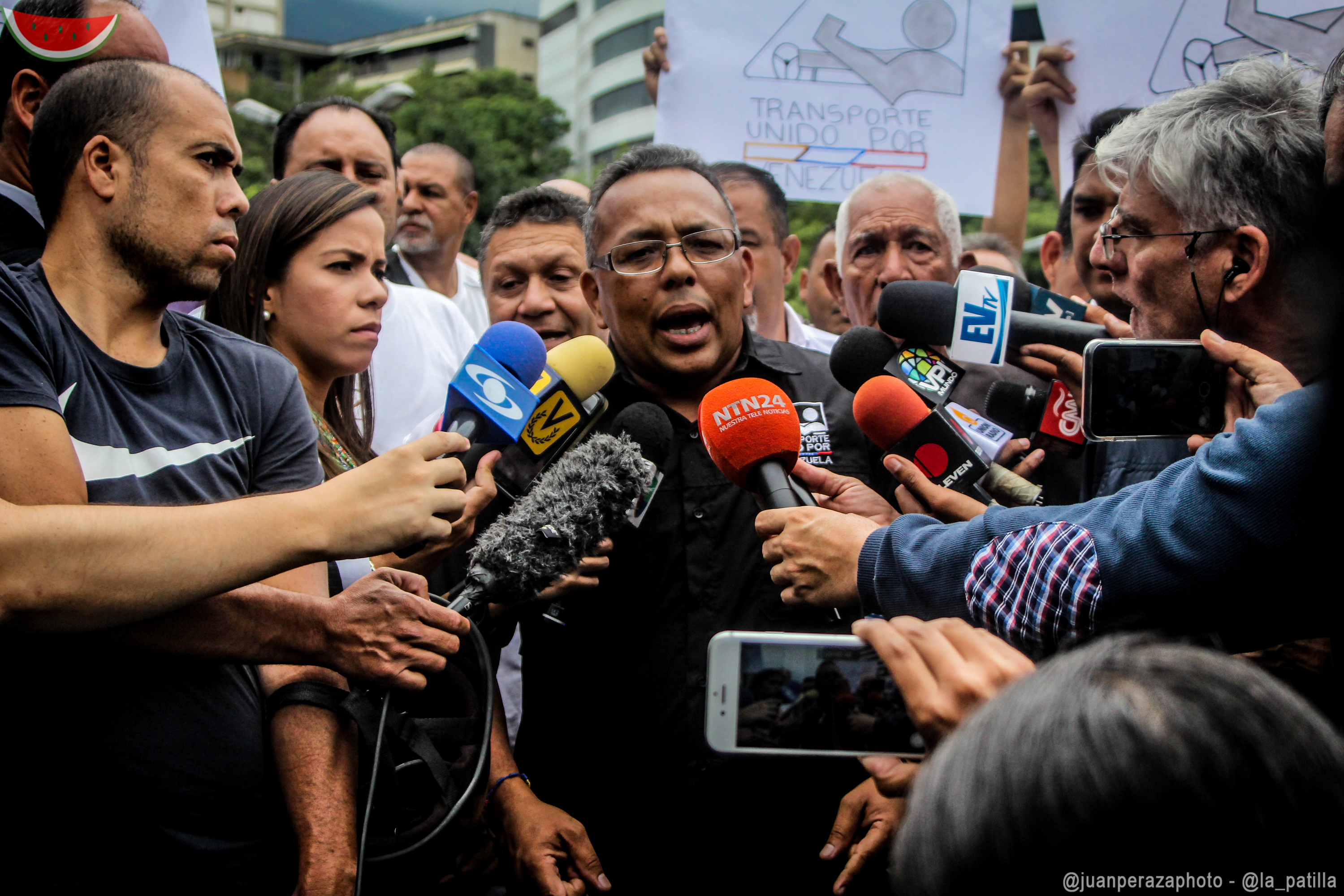 Transportistas protestan en  Altamira para exigir aumento del pasaje #9May (fotos)