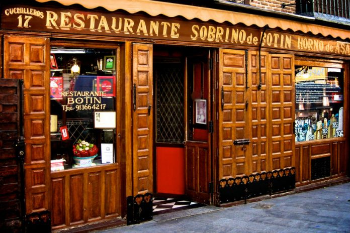 Botín desde 1725. El restaurant más antiguo del mundo