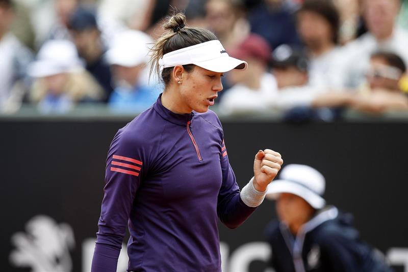 Muguruza se estrena con victoria en Roma y espera rival en segunda ronda