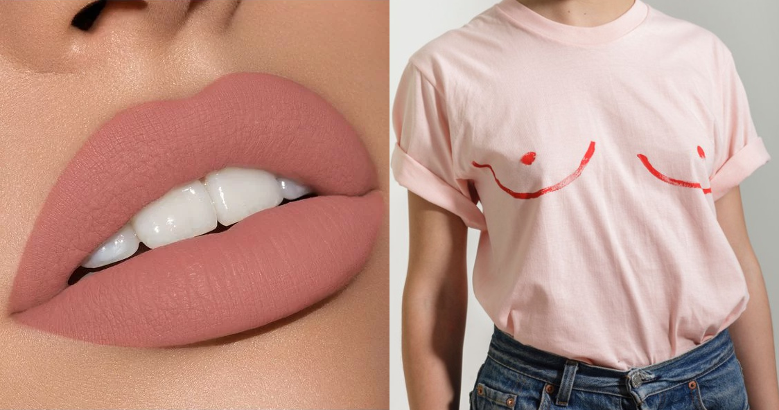 ¡Coge dato! El tono perfecto de tu labial es del mismo color de tus pezones