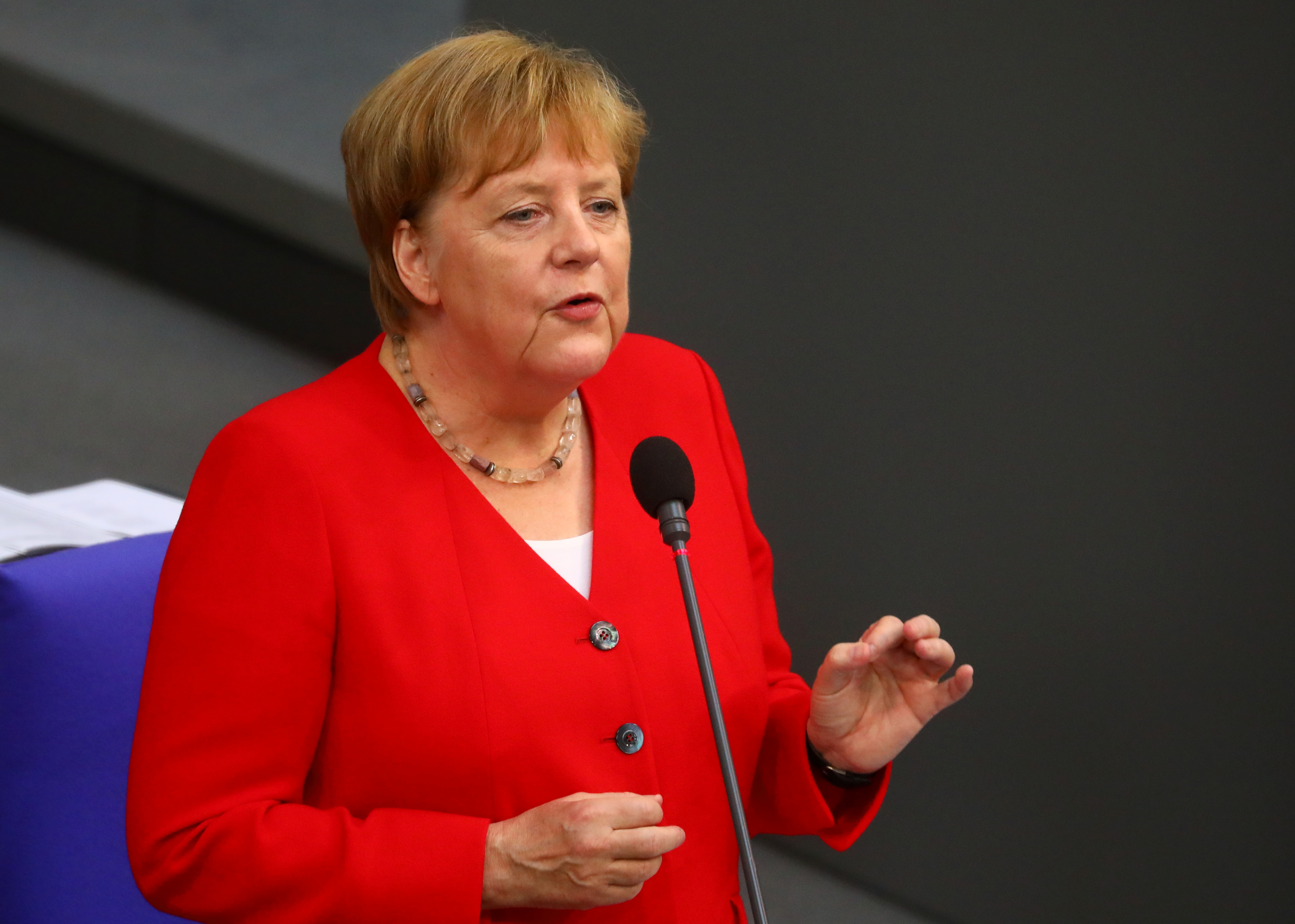 Angela Merkel pide paciencia a los alemanes respecto al confinamiento