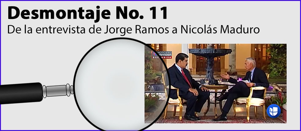 Desmontaje de las fake news del régimen de Maduro (Parte XI)