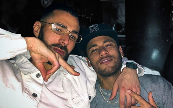 LA FOTO: Benzema y Neymar juntos levantan sospechas en Madrid ¿Se viene el cambio?