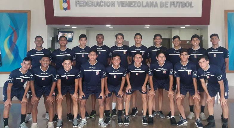 EN FOTOS: El uniforme y la convocatoria de la Vinotinto sub-15 para Trinidad y Tobago