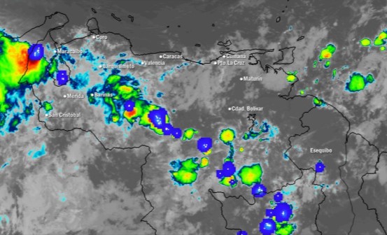 El estado del tiempo en Venezuela este domingo #21Jul, según el Inameh