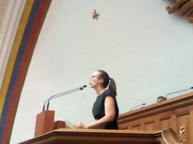 Diputada Manuela Bolivar. Imagen cortesía. 