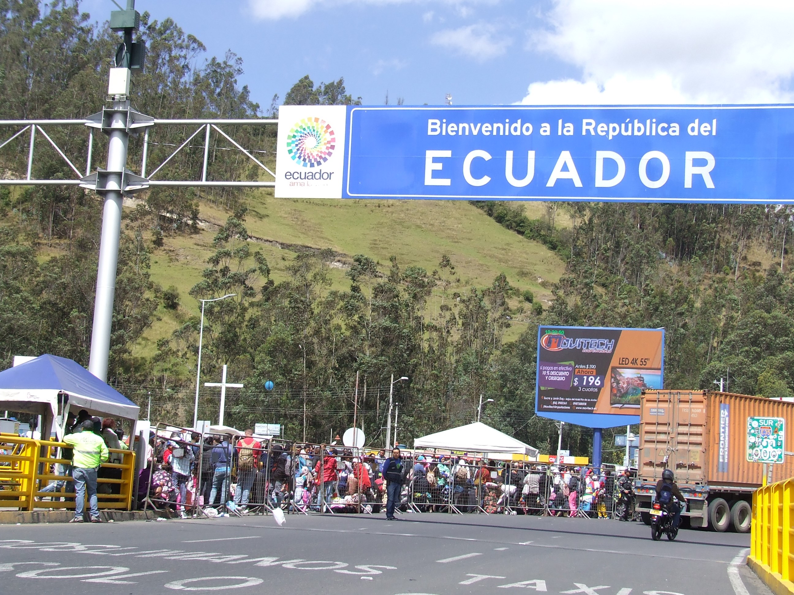 Alcalde pide ayuda por aumento de migrantes venezolanos en frontera de Colombia con Ecuador