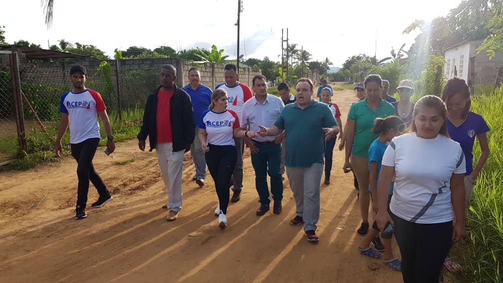 ACEP llegó a Carabobo donde la falta de electricidad, agua y alimentos son el pan de cada día