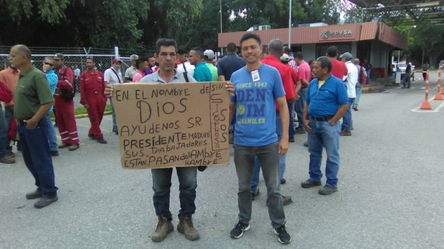 Trabajadores petroleros. Imagen de Punto de corte.