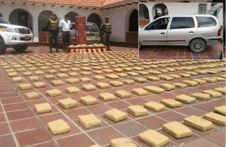 En el carro fúnebre no iba un cadáver… ¡Sino 300 kilos de marihuana!