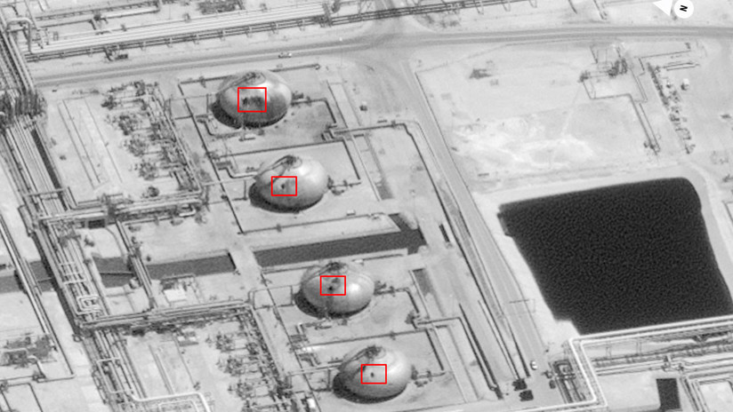 Gobierno de EEUU difundió fotos satelitales que muestran los daños a las instalaciones de Saudi Aramco