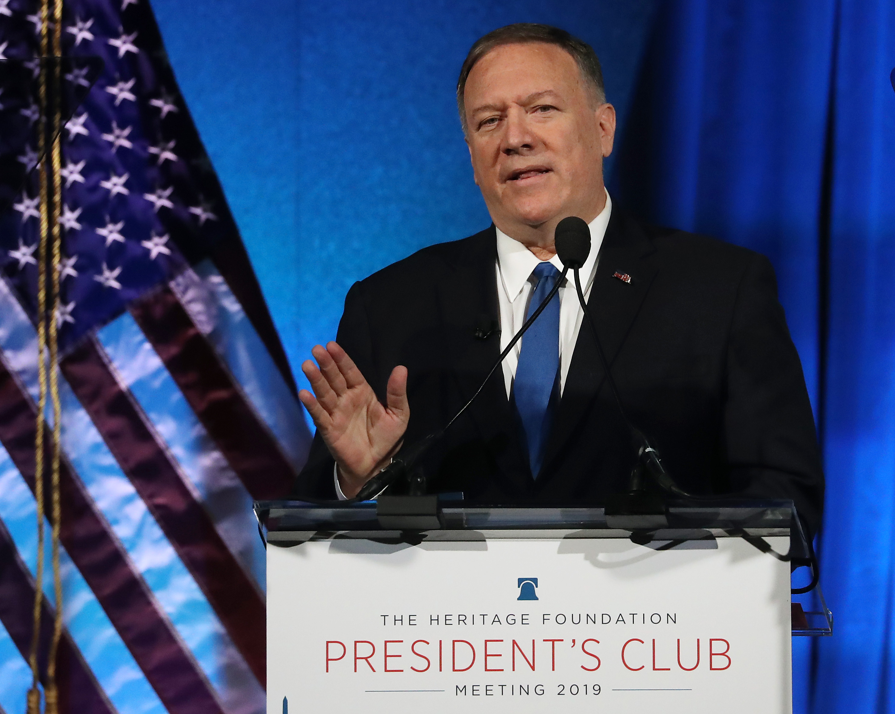 Mike Pompeo: Venezuela demanda un gran esfuerzo para restaurar su democracia