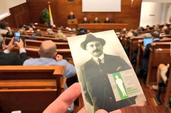 Venezolanos acompañaron al cardenal Porras a conferencia sobre José Gregorio Hernández en Roma (Fotos)