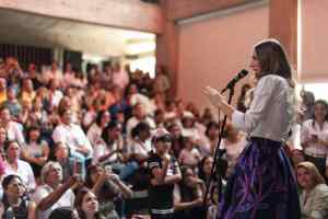 Fabiana Rosales encabezó encuentro de mujeres por el retorno democrático en Venezuela (Fotos)