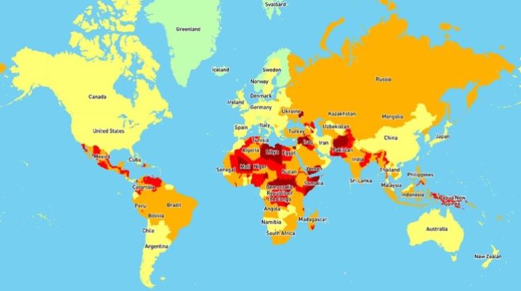 Venezuela se encuentra entre los países más inseguros para viajar en Latinoamérica