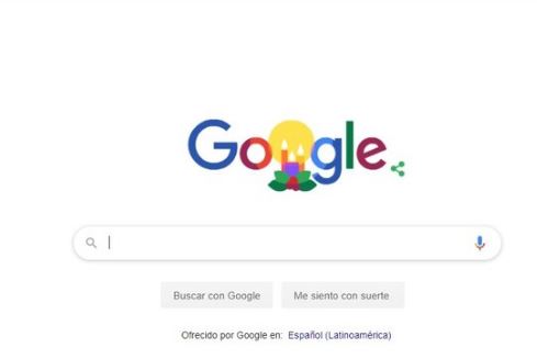 ¡Felices fiestas! Google se anticipa a la llegada de la Navidad con un doodle