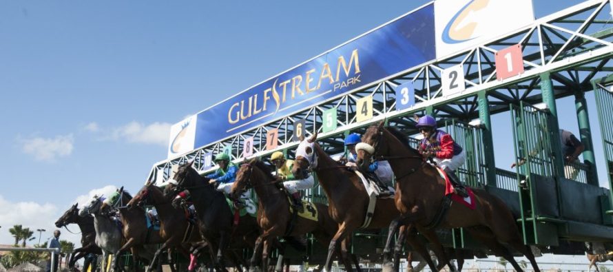 Establos de Gulfstream Park se inundaron por fuertes lluvias en el sur de Florida