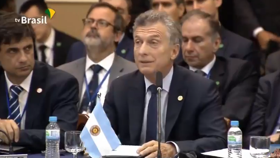 Macri reitera su rechazó a Maduro en el Mercusur, a pocos días de entregar el poder (VIDEO)